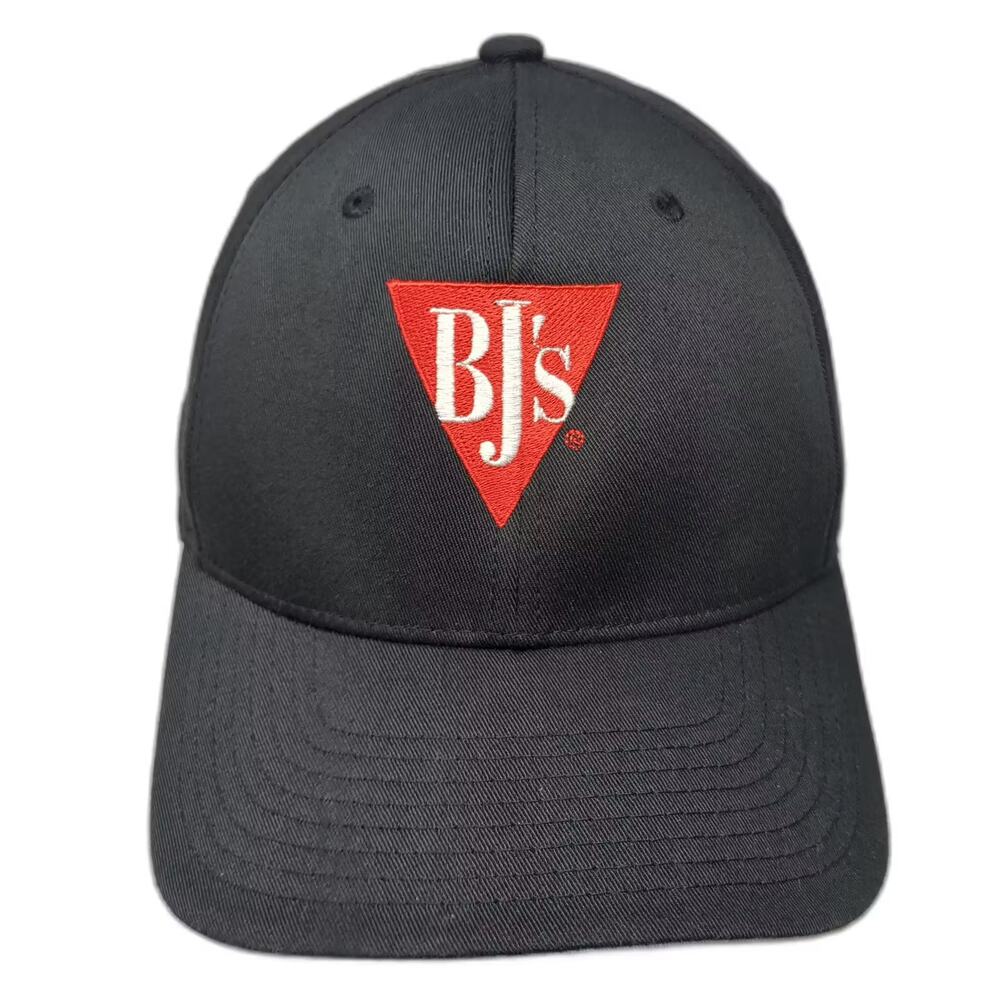 WearGuard BJ's Wholesale Club Baseball Cap Black L Fitted Flexfit Retail Hat